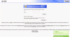 Desktop Screenshot of freeweb.webhoster.ag
