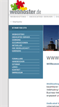 Mobile Screenshot of bestellungen.webhoster.ag